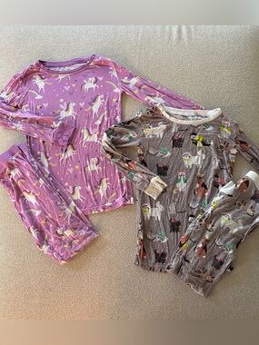 Little Sleepies 2 Piece Pajamas Bundles Size 4T